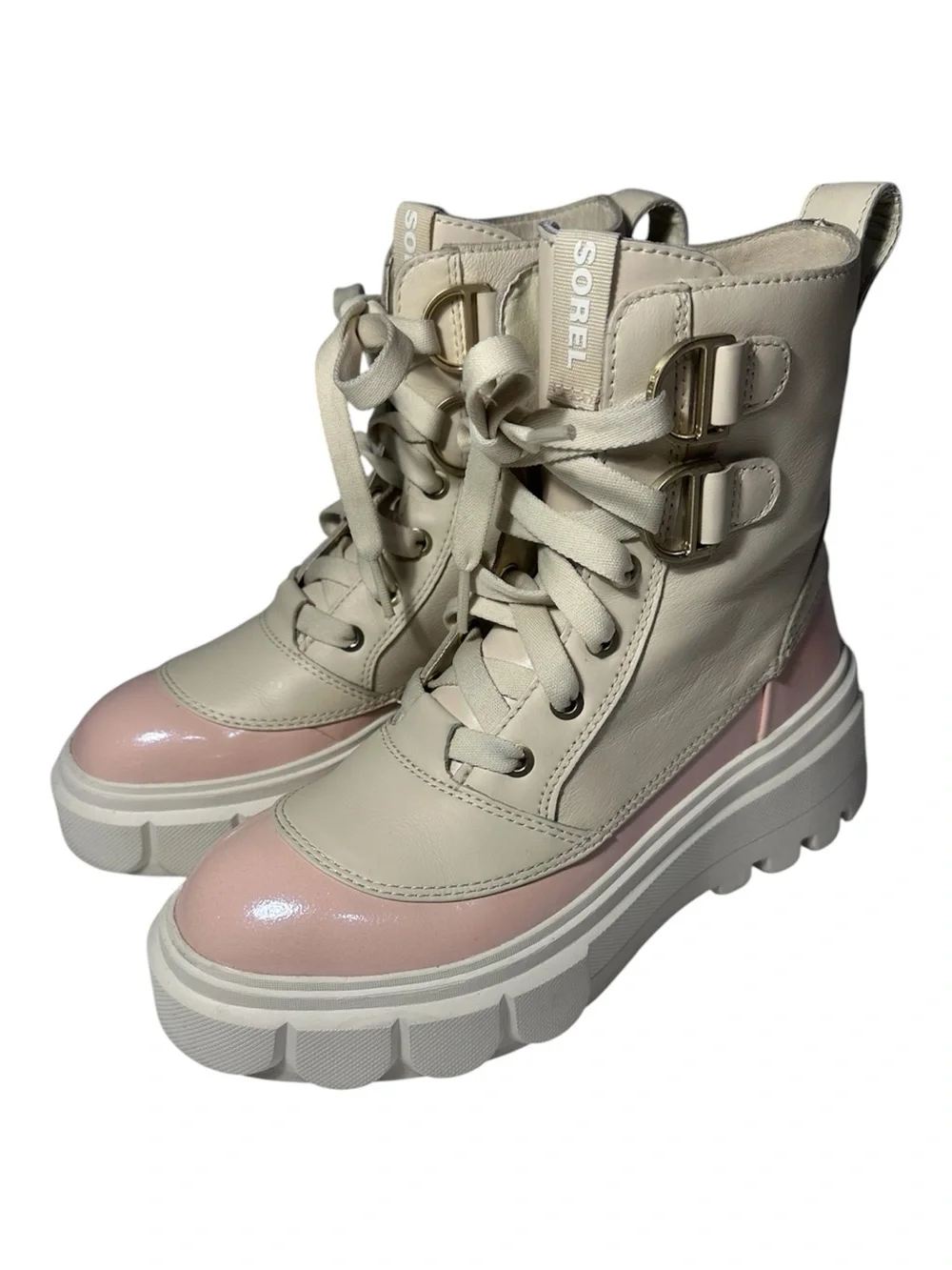 Sorel Caribou X waterproof pink boots women’s 6.5